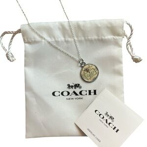 Coach Perfume Bottle Necklace